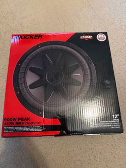 Kicker CompVR 12" Subwoofer COMPVR12