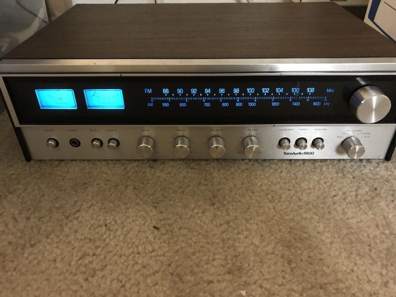 TransAudio 6600 Receiver/Amplifier