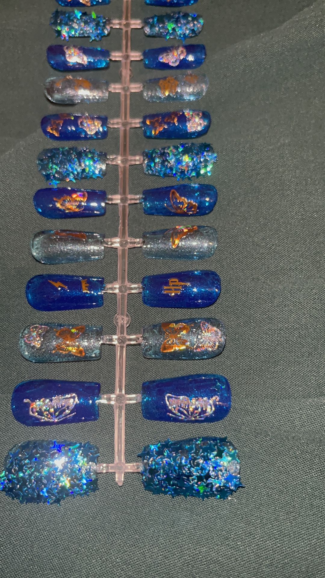 Harry Potter Custom Square Gel Press On Set
