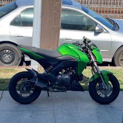 2017 Kawasaki Z125pro 