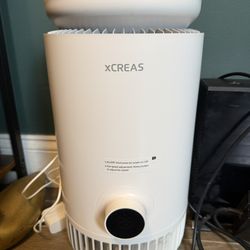 xCREAS - Humidifier and Air Purifier in One, Evaporative Humidifier and HEPA Air Purifier