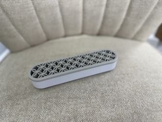 TANG SONG 2 PCS Silicone Make up Brush Holder Cosmetic Storage Box Desktop Organizers (White