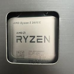 AMD 3600x CPU