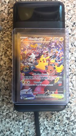 Pikachu ex Pokémon Card 150/128 Secret Rare