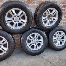 Wheels And Tires For Toyota Lexus And FJ SERIES Trucks And SUVs With 6 Lugs 