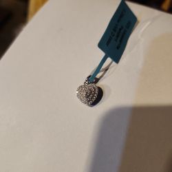 925 Heart Charm