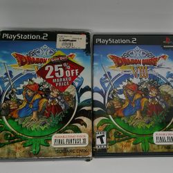 Dragon Quest VIII 8 Journey of the Cursed King Sony PlayStation 2 PS2
