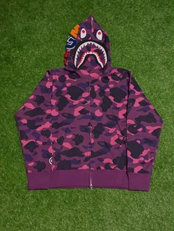 Purple Bape Hoodie