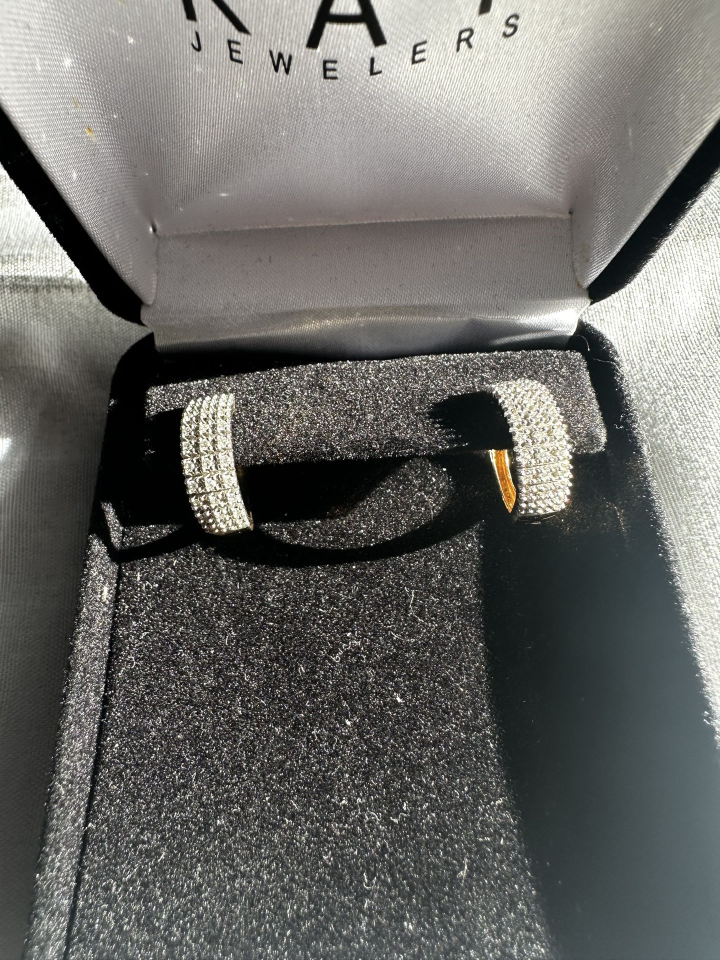 Men’s Diamond Hoop Earrings