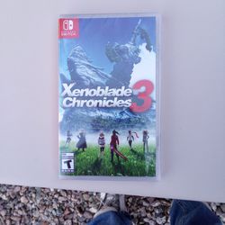 Brand New Never Opened Xenoblade Chronicles 3 Nintendo Switch 