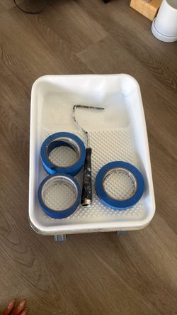 Paint Tray, Roller, and Masking Tape Set - MUST GO TODAY 10/1 MOVING SALE
