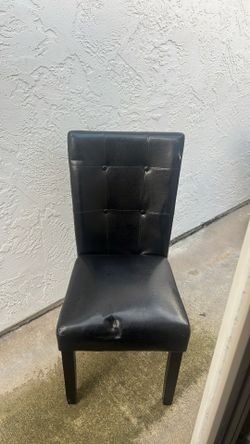 Cushioned chairs