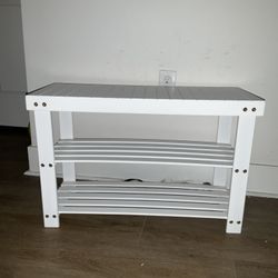 Wooden Shoe Rack