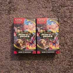 Pokémon Perfect Order Booster Bundle Lot of 2
