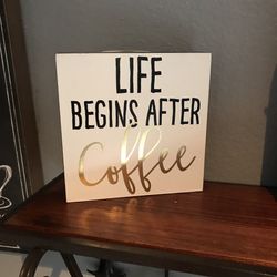 Coffee bar decor