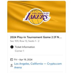 Laker tickets