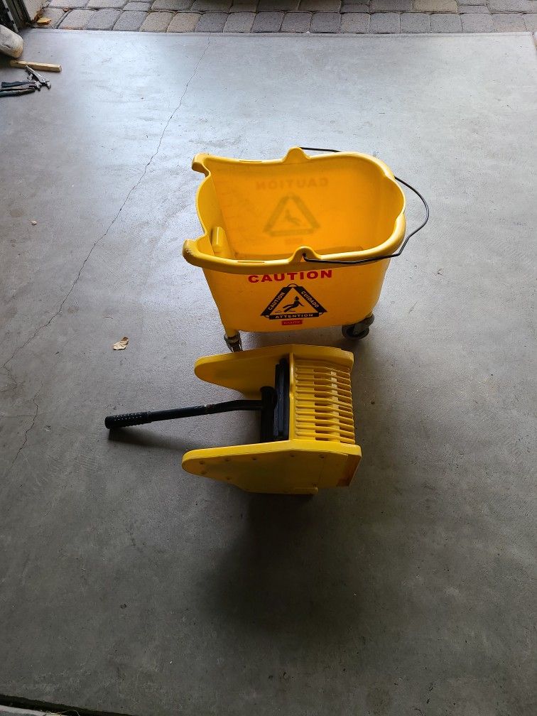 Janitor  Mop Bucket