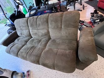 Microfiber Reclining Futon