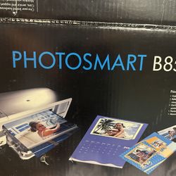 HP Hewlett Packard Photosmart B8550 All in One Inkjet Photo Printer Copy Scan 