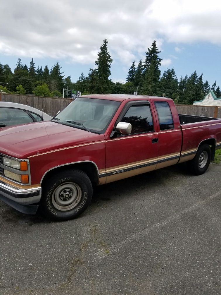 Chevy truck