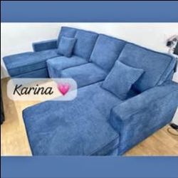 U Shep Sectional Sofa With USB