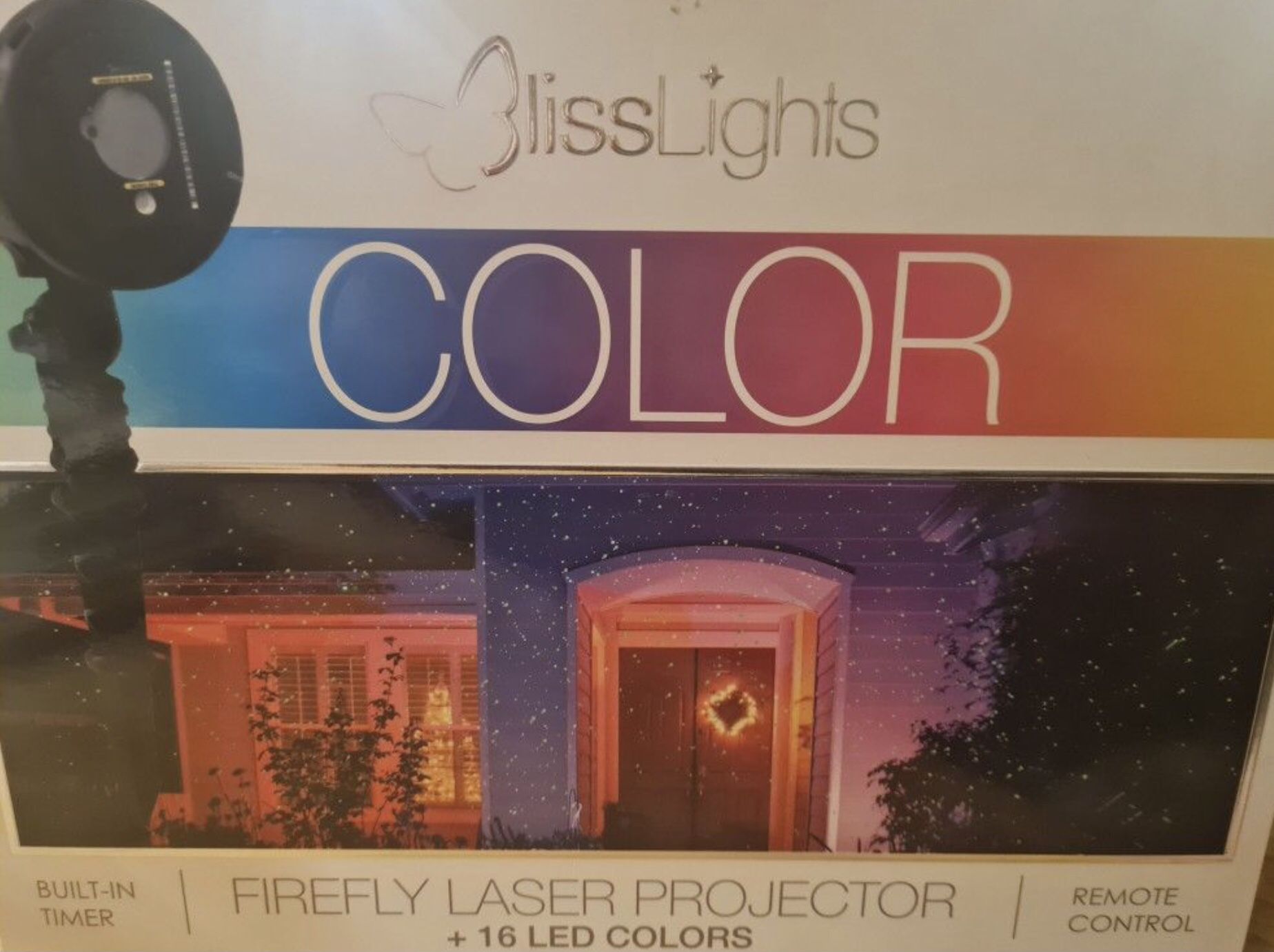 NIB BLISS BLUE FIREFLY LUGHTS