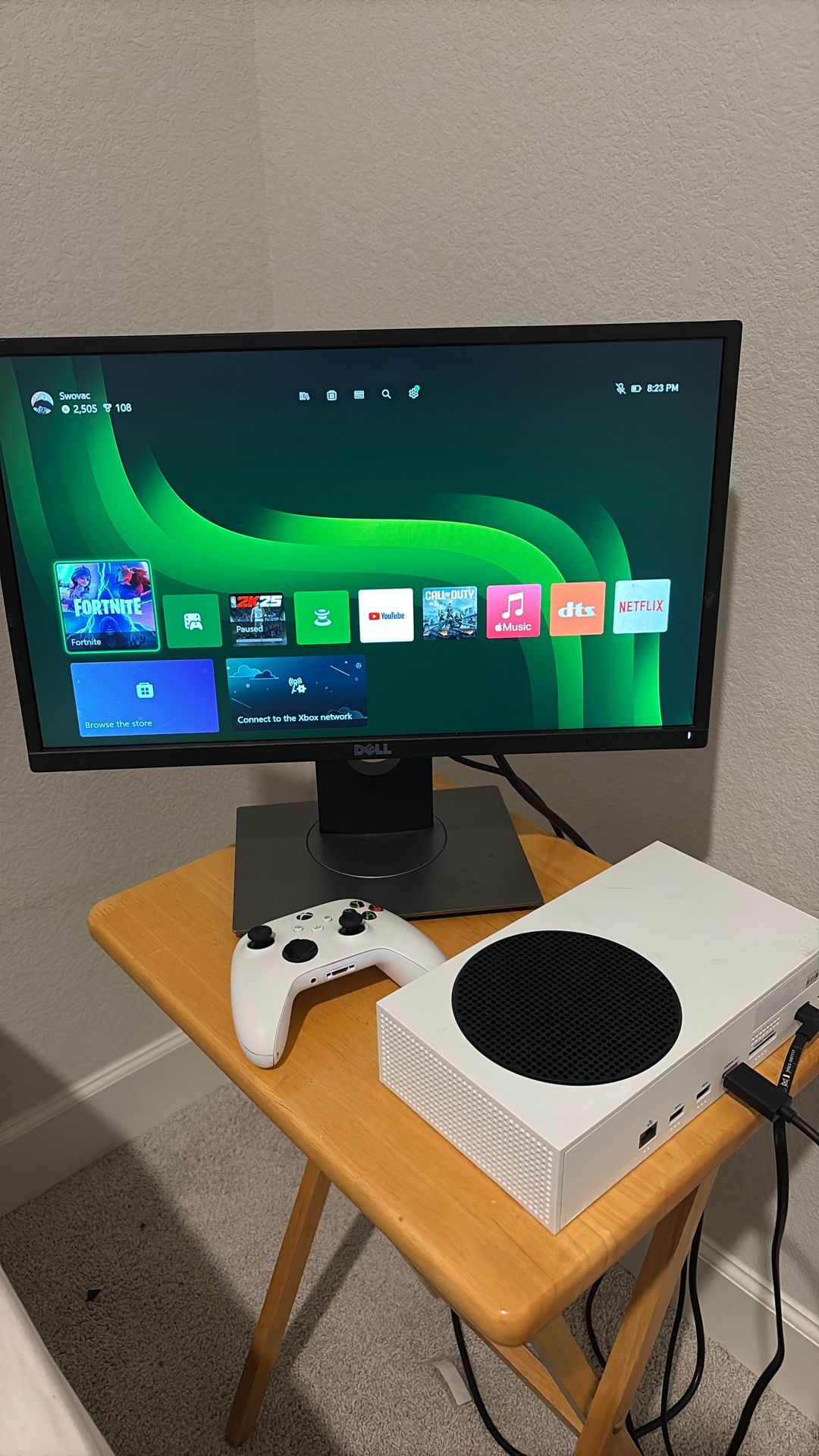 monitor xbox and headset