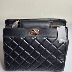 Badgley Mischka Quilted Handbag