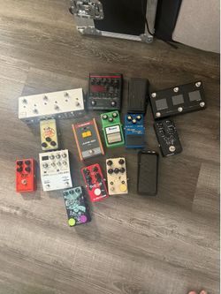 Guitar pedals for