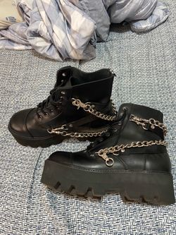 TUK Chain Boots (Size 13)