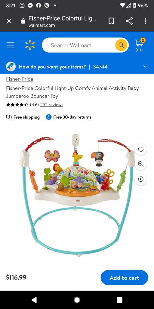 Jungle Theme Jumperoo Baby Jumper Other Baby Kids