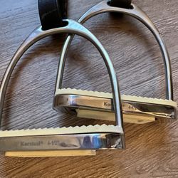 Stainless Steel Korsteel Stirrup Irons 