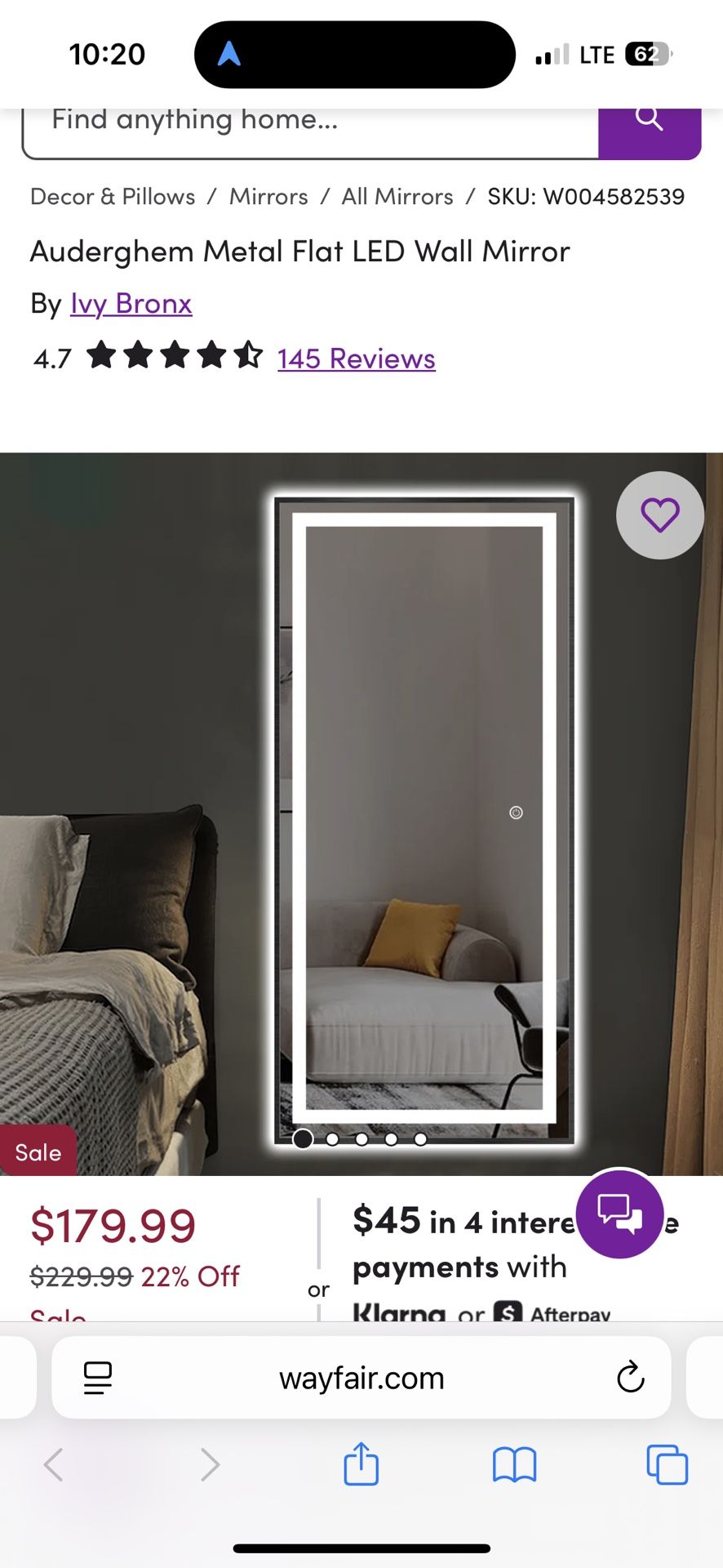 Brand New LED Mirrors 