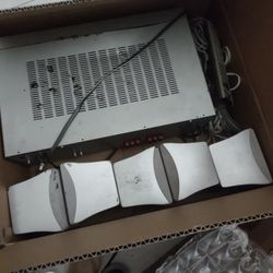 Sony Surround Sound Speakers, Receiver, And Subwoofer (Older Generation)