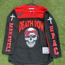 Death Row Records 2Pac Hockey Jersey