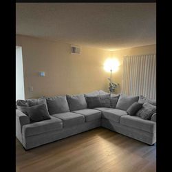 Gray Sectional Couch Sofa Delivery Availabile