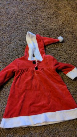 Baby girl santa sweater