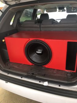 Custom ( KDM ) Box......If You Dont Know U Never Will 15” SA V2 Box Tuned 30hz 4 1/2 Cubes
