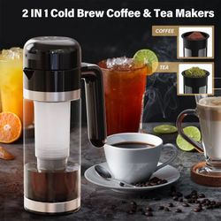Electric Cold Brew Coffee And Tea Maker - new 