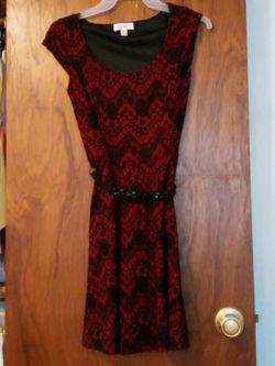 Black and red dress for kids