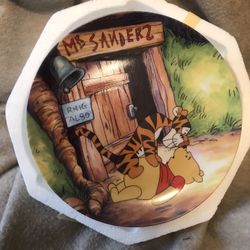 Vintage Disney Winnie The Pooh - Hello Pooh Plate