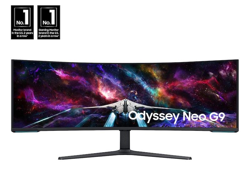 57" Odyssey Neo G9 Dual 4K UHD Curved Gaming Monitor