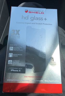 iPhone X glass protector