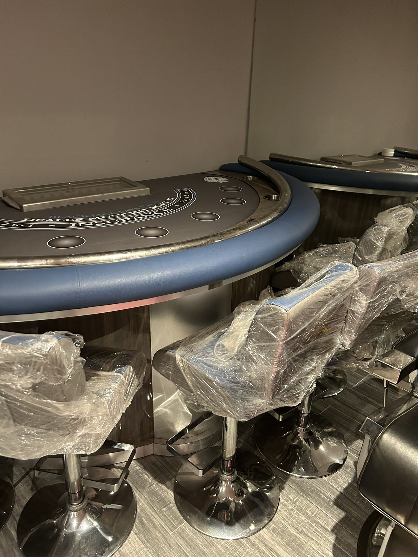 Professional Blackjack Table New Made For Real Casino Play
