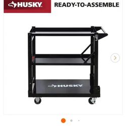 Husky 33 in. W Folding Utility Cart New $60 