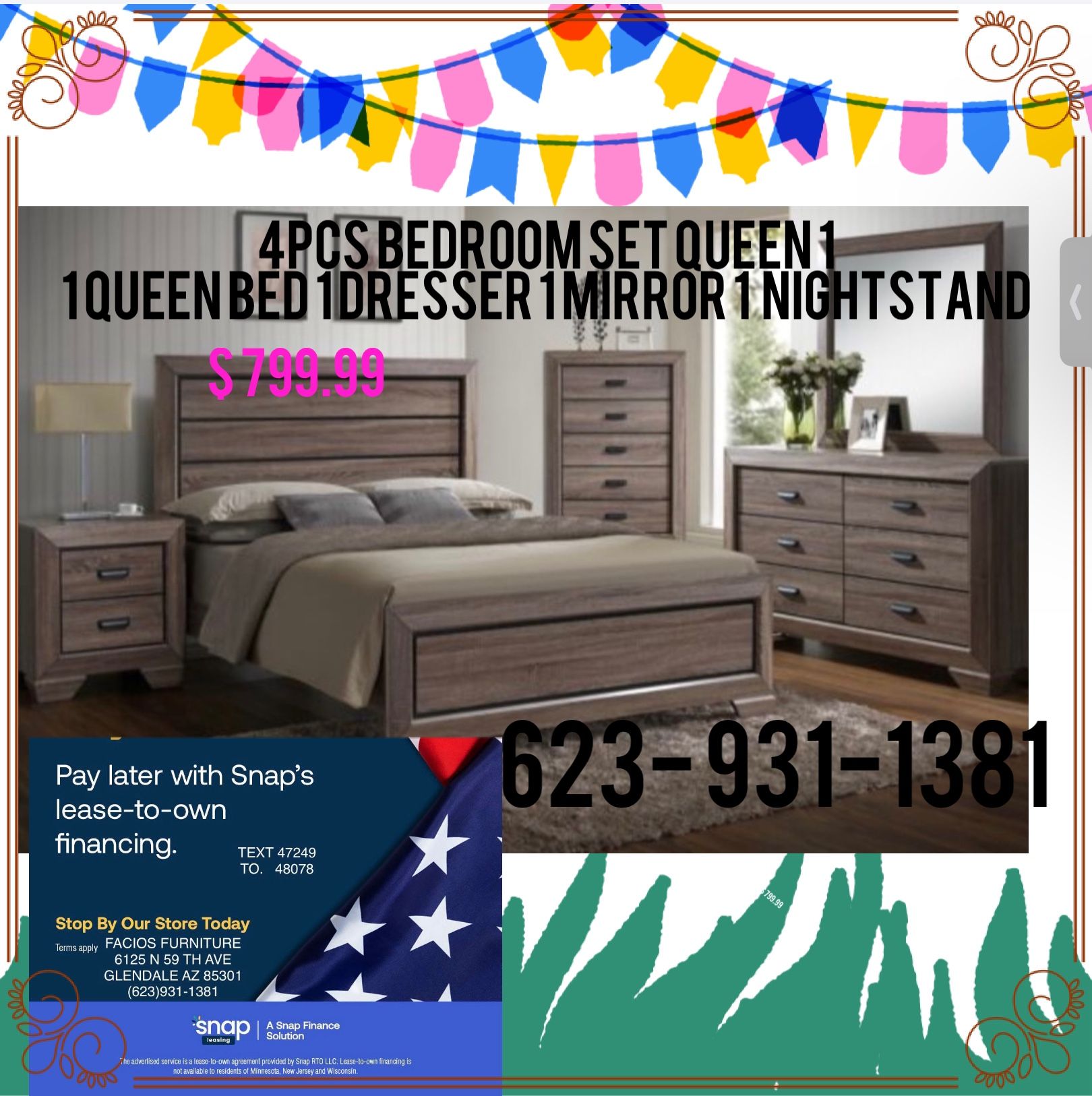 Facios Furniture 6135 N 59th Ave Glendale Arizona 85301