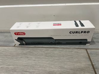 TYMO CURLPRO 1.25-Inch Automatic Curling Iron •Gray• Brand New