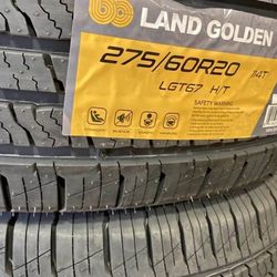 275/60/20 Llantas Nuevas 