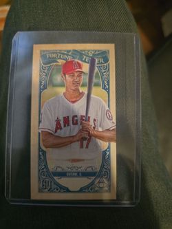 Short print Ohtani Topps 2020 Gypsy Queen Indigo Fortune teller