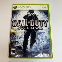 Call Of Duty World At War Microsoft Xbox 360, TESTED & WORKING!